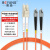 博扬（BOYANG）电信级光纤跳线st-lc(UPC) 5米 OM2多模双芯双工跳纤光纤线 收发器尾纤 BY-5252mm
