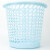 海斯迪克 多功能办公室卫生间垃圾桶 塑料垃圾桶镂空垃圾桶纸篓 颜色随机5个 HKT-392