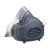 澳颜莱防尘面罩工业打磨水电开槽石煤矿猪鼻子口鼻罩防颗粒物呼吸器 一个蓝色面罩(100片6层滤棉收藏