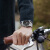 西铁城（CITIZEN）日本光动能三眼计时夜光防水钢带时尚商务男士手腕表AT2140 AT2140-55E