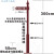 户外立式导向牌指示牌指引牌定制指路牌广告标识牌引路牌指向牌 一杆1叶