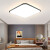 2023年LED吸顶灯长方形客厅灯现代简约卧室灯大厅灯具 款6060cm三色变光48