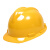 WXSITEAN(斯特安) PE安全帽001 工地建筑工程电力工业施工头盔防砸抗冲击V型 标准型 黄色