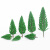 金树叶 沙盘树木 diy手工模型微观建筑场景模型小树干 5.5cm松树 20棵/包 A