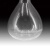 深瑞特 透明容量瓶,带玻璃塞；V2853-100ml-2EA 单位：盒（2个）