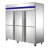 苏勒冰柜商用风冷冷藏冷冻冰箱六门双温厨房不锈钢6开门冷柜