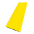 筑筠 防撞条 自粘式PVC防滑条 台阶过道防滑条 黄色4cm*2m