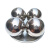 伊莱科 落球冲击试验机 测试钢球直径23mm 50g/颗 钢2颗一组银白