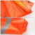 海斯迪克 分体式雨衣雨裤 300D套装加厚牛津布防暴雨水反光雨衣HKsq-343 荧光橙 4XL 