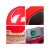 YHGFEE危斯帝安全帽工地男国标玻璃钢加厚ABS头盔施工领导透气定制logo V型国标款-红色