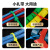 冇力 自锁式彩色尼龙扎带塑料捆绑扎线强力束线带 3*100（宽2.5mm） 1000条/包 绿色