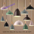 Lepptoy简约个性北欧风餐厅吊灯创意设计民宿照明铝灯罩自助餐商铺吊线灯  G12款17cm-黑色