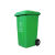 垃圾桶环卫户外大容量商用大号分类挂车桶带盖240升物业小区厨余 50升加厚款带轮红色有害垃圾
