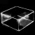 高纯石英池实验专用方盒方形蒸发皿耐高温透光方槽方缸方坩埚方池 50*50*50mm
