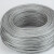安达通 包塑镀锌钢丝绳 透明涂塑带胶钢丝绳 带皮PVC钢丝绳  10mm100米 