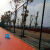 球场围栏网体育场铁丝网勾花网篮球足球网球场护栏网操场隔离网 S504米高口字型含立柱横梁配件每平米柱子75