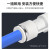 贝傅特 气动气管接头L型二通 直角弯头PV快速插接头气动元件 白色PV-8（5个装） 