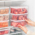 家の物语（KATEI STORY）日本进口保鲜盒带盖食品级冰箱专用冷冻收纳盒水果盒蔬菜小饭盒 冰箱冷冻收纳盒 3件套 3L