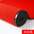 冰禹 BYrl-26 复合双条纹加密吸尘地毯 走廊过道耐磨地垫 防滑垫楼梯毯 大红色 1.8米宽*1米(定制款不退换) 