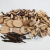 儿童幼儿园环创手工制作材料自然原木片小木头块干树枝木工坊美术 小份木盒装