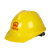 加厚安全帽工地透气施工建筑领导监理电力工程高强度劳保头盔国标 三筋透气 红色
