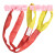 环型柔性吊带8吨10T12t圆形吊装带 起重吊带 彩色圆套吊绳 8吨2米环形