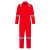 雨林军 连体工作服套装 反光电焊工劳保服 大红色 单位：套 4XL/190 