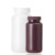 kuihuap 葵花塑料试剂瓶 耐温耐酸碱化学透明棕色塑料瓶广口  试剂瓶（本白）250ml,10个起订 