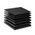 适之黑色尼龙板塑料板PP板 PE黑色板 ABS板材 POM板 HDPE硬板加工定制 黑色板厚度12mm 500x500x0mm