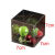 现货多肉植物礼盒包装盒透明欧式喜糖果盒子PVC盒可定制7*7*高cm 7x7x7cm