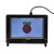 适用于树莓派5显示屏 触摸屏显示器专用外壳  黑白两色 黑色 单独外壳