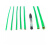  京繁 包塑钢丝绳 抗拉晾衣绳 绿色防锈涂漆钢丝绳 单位：卷 Φ2.5mm*100米 