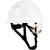 达林韦尔大边沿型男建筑工程防砸防晒劳保安全帽头帽 SBD-G1白色帽+透明护目镜