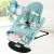 婴儿玩具脚踏钢琴健身架幼儿早教声光新生儿0-18个月摇摇椅宝宝 摇椅小飞机睡垫版充电版