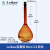 透明棕色玻璃塞容量瓶 A级可过检高硼硅玻璃容量瓶5 10 20 50 100 20 特优级棕色2000ml(1个)