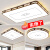 欧普灯主客厅灯LED吸顶灯现代简约大气家用2024年新款卧室餐厅大厅灯具 长110*70cm三色变光