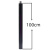 高强度超轻碳纤维杆子黑色对中杆碳纤杆GPS延长加长杆直径25定制 100厘米