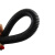德力西软加厚蛇皮波纹穿线电工套电缆电线套PE黑色 外径10mm黑色（100米）
