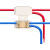 定制T型大功率接线端子快速连接器电线分支接线器1分2并 银色