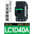 施耐德接触器LC1D09M7C 25A32A40A12A 220V380V电梯运行交流110V 电流：40A [LC1D40A] AC220V