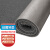 兰诗 QD466 PVC丝圈地垫 入户门口 防滑垫脚垫地毯 灰色 1.8*1m厚15mm
