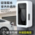 HKEF 新能源电动汽车充电桩保护箱特斯拉比亚迪户外充电箱配电箱圆角70*40*20黑色箱-指纹密码锁