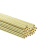 0.3-3.0*400mm穿孔打孔机黄铜管电极丝0.8单孔0.5铜棒0.7空心1.0 绿色 单黄2.9*400 25根