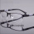 定制适用于电焊眼镜焊工专用眼镜男防蓝光辐射半框平光镜 宝石蓝色无度数眼镜防蓝光+