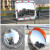 道路广角镜镀锌转角镜凹凸镜凸镜不锈钢反光镜转弯镜交通室外球面镜 120亚克力球面镜