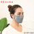 防尘口罩男女通用可清洗重复使用纯棉透气活性炭防工业粉尘 绿色小格纯色可调节