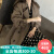 创意女郎（CREATIVITY-GIRL）风衣外套女2024春秋季新款小个子韩系中长款高级感女大衣英伦风 咖啡色 S 105-115斤