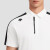 迪桑特（DESCENTE）综训训练系列运动健身抗紫外线男子短袖POLO衫新款 WT-WHITE M(170/92A)