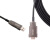 星舵工业相机USB3.0A转MicroB公光纤数据线带固定螺丝高柔拖链连接线定制 USB3.0转MicroB光纤数据线 5m