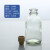 全新钠钙玻璃盐水瓶输液瓶耐高温实验瓶番茄酱瓶香油瓶100m-500ml 100ml26口瓶加天然外翻盖